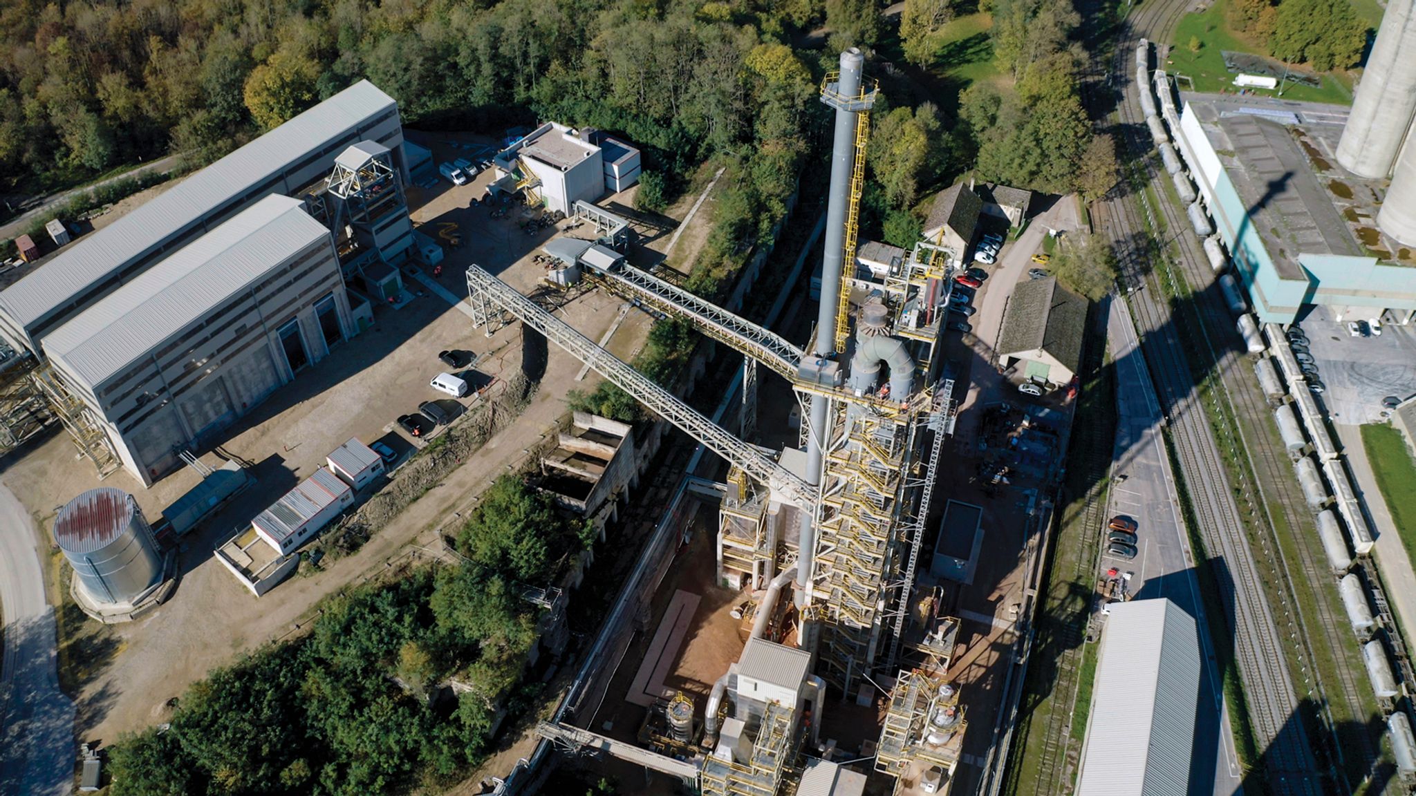 First-of-a-kind installation of Fuller's calcined clay technology at Vicat's Xeuilley cement plant in France