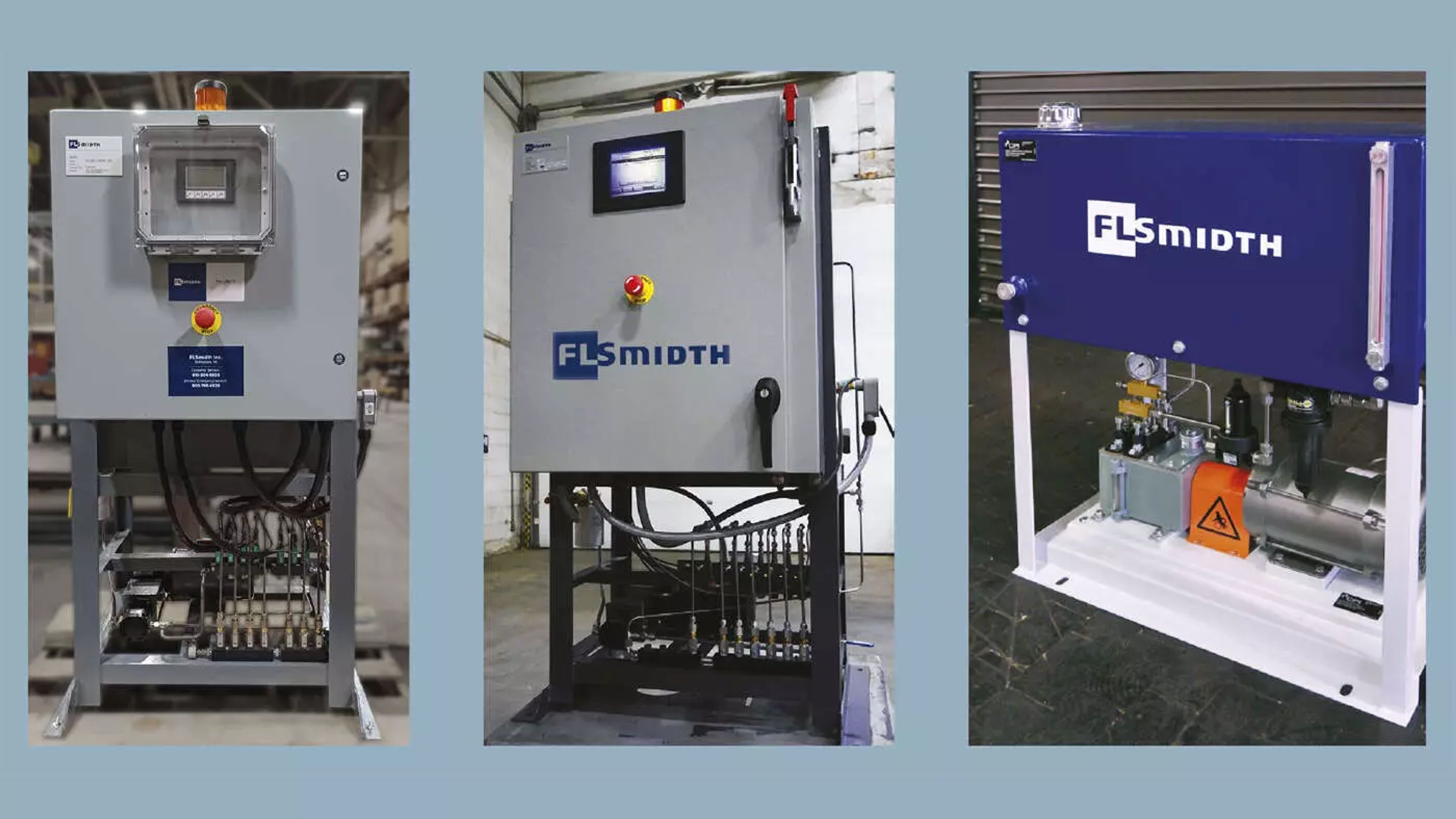 Ful-Lube™ lubrication systems from the front, back and side.