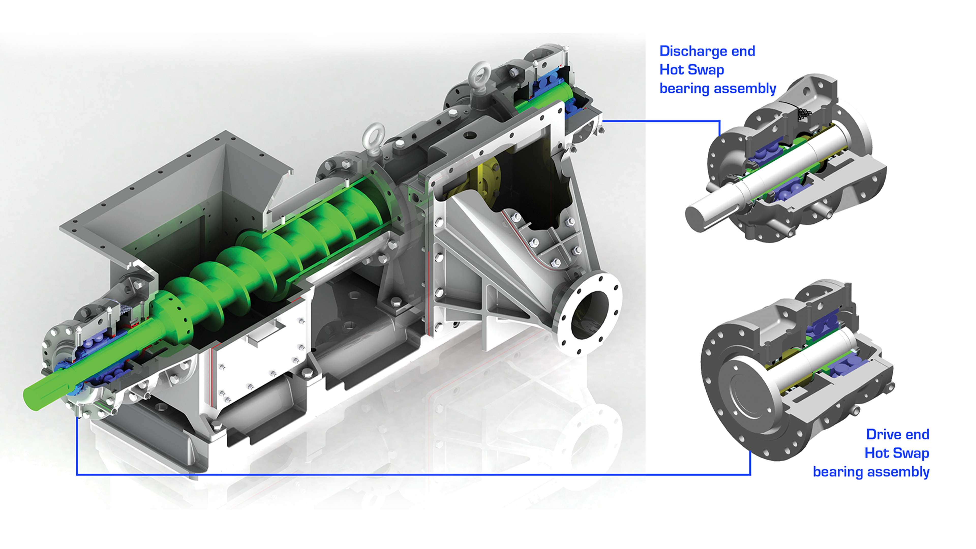 Hot Swap bearing assemblies