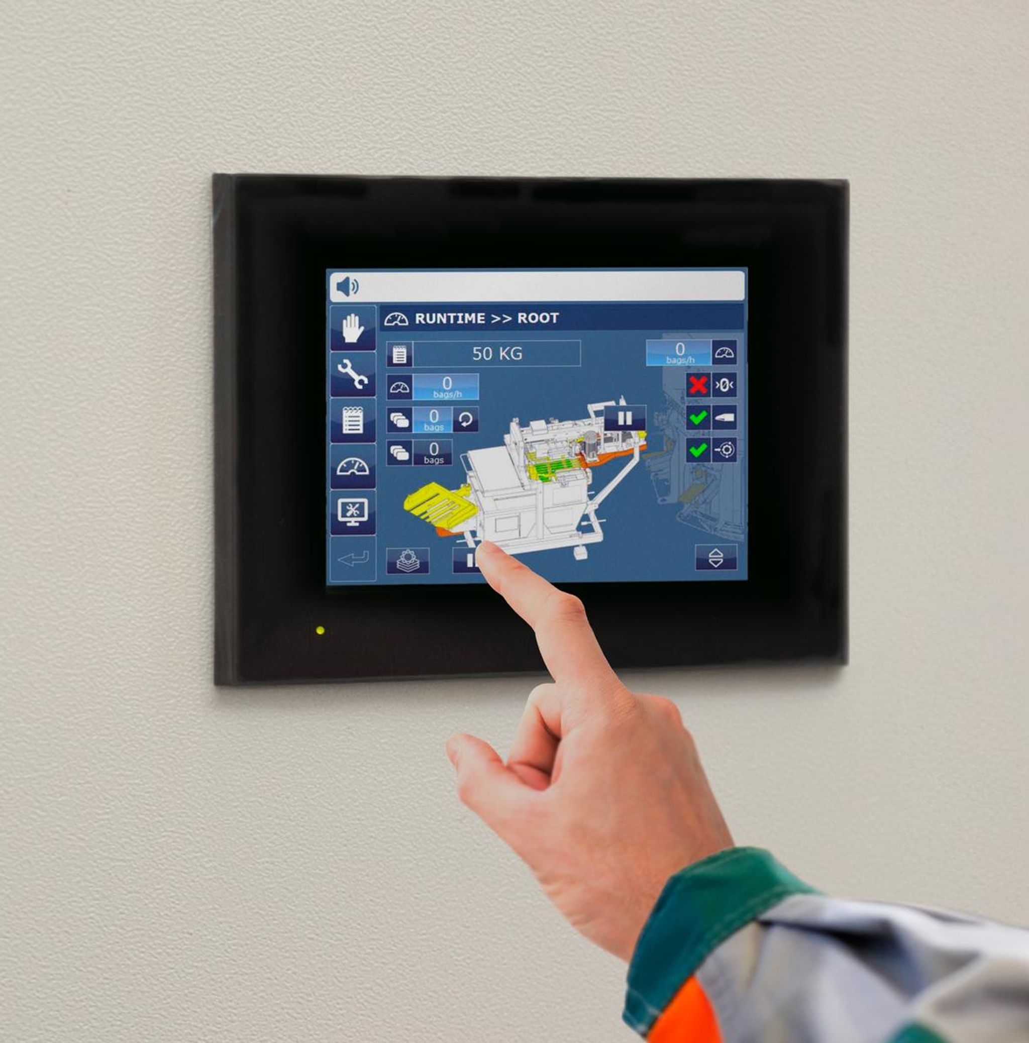 ventomatic -operator-panel