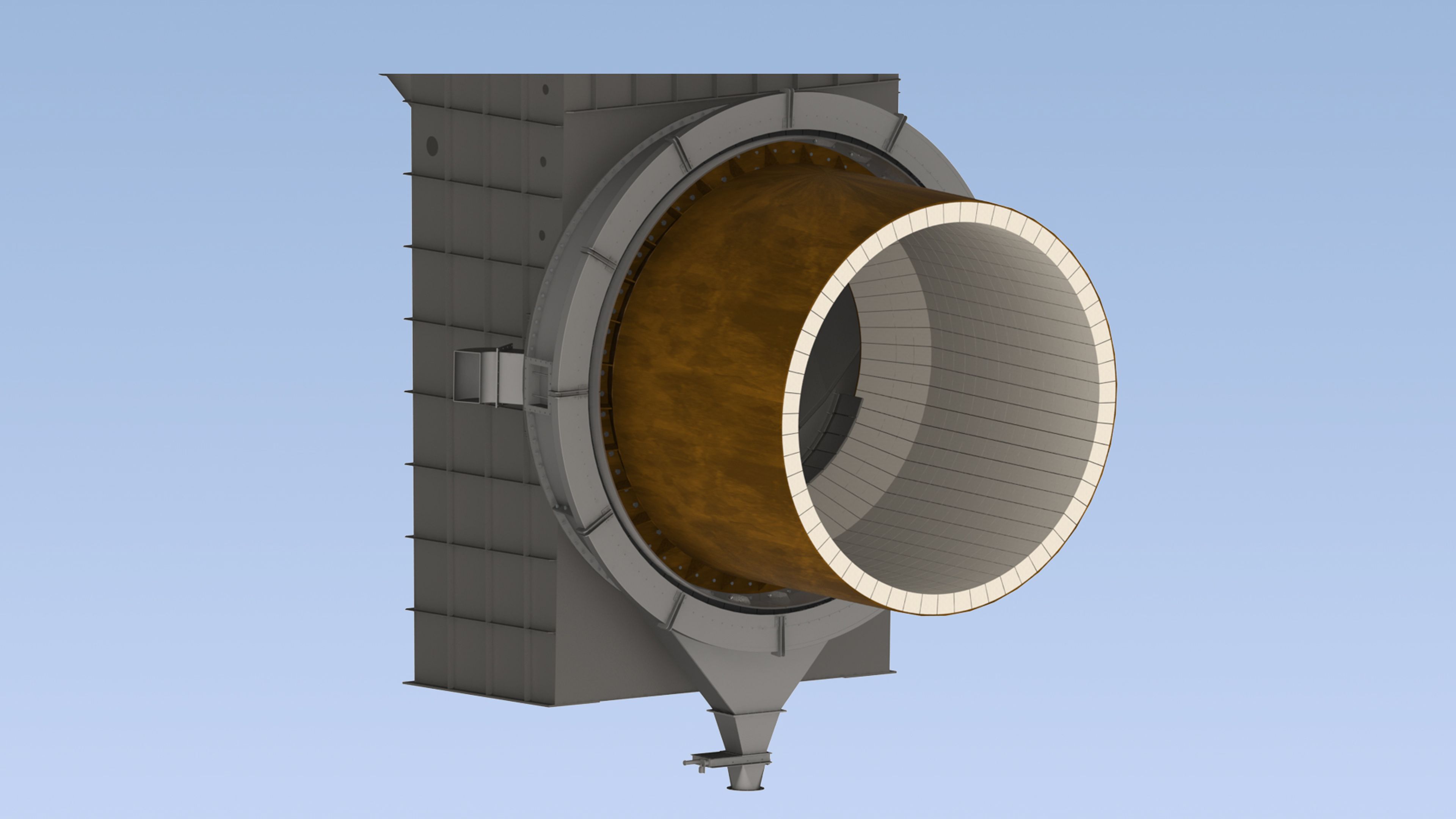 Spring-loaded kiln seal