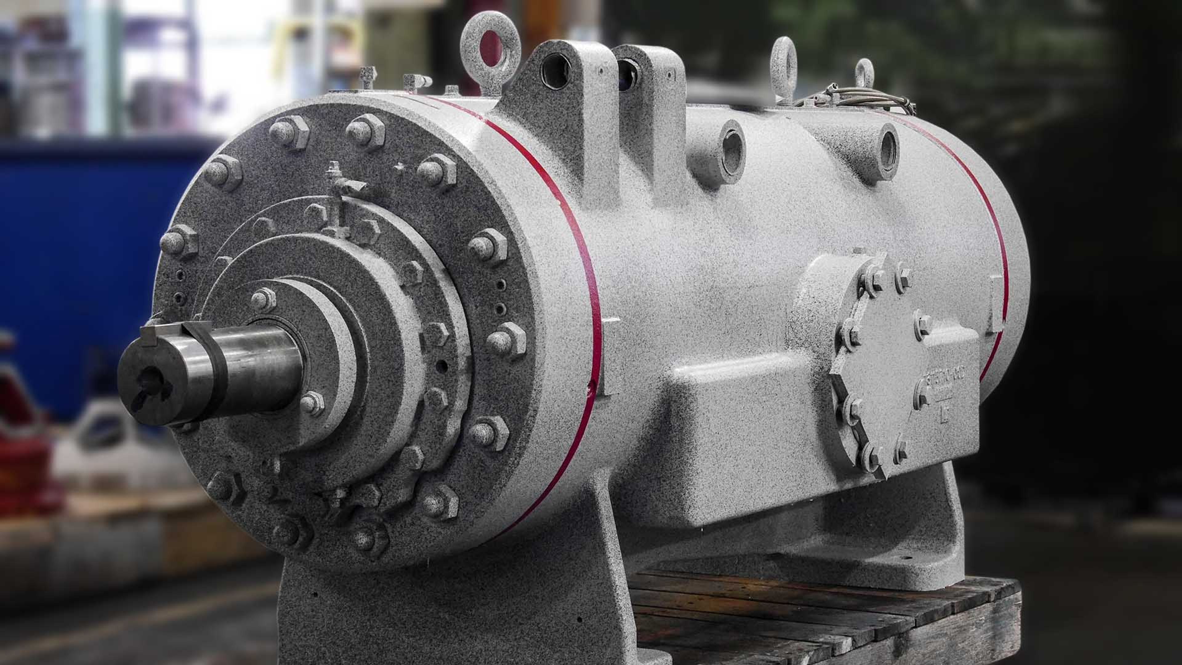 Ful vane air compressor