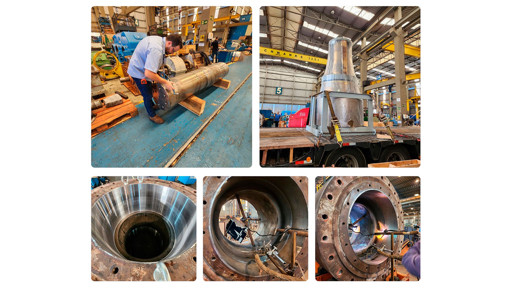 Roller rebuilds for OK and ATOX mills