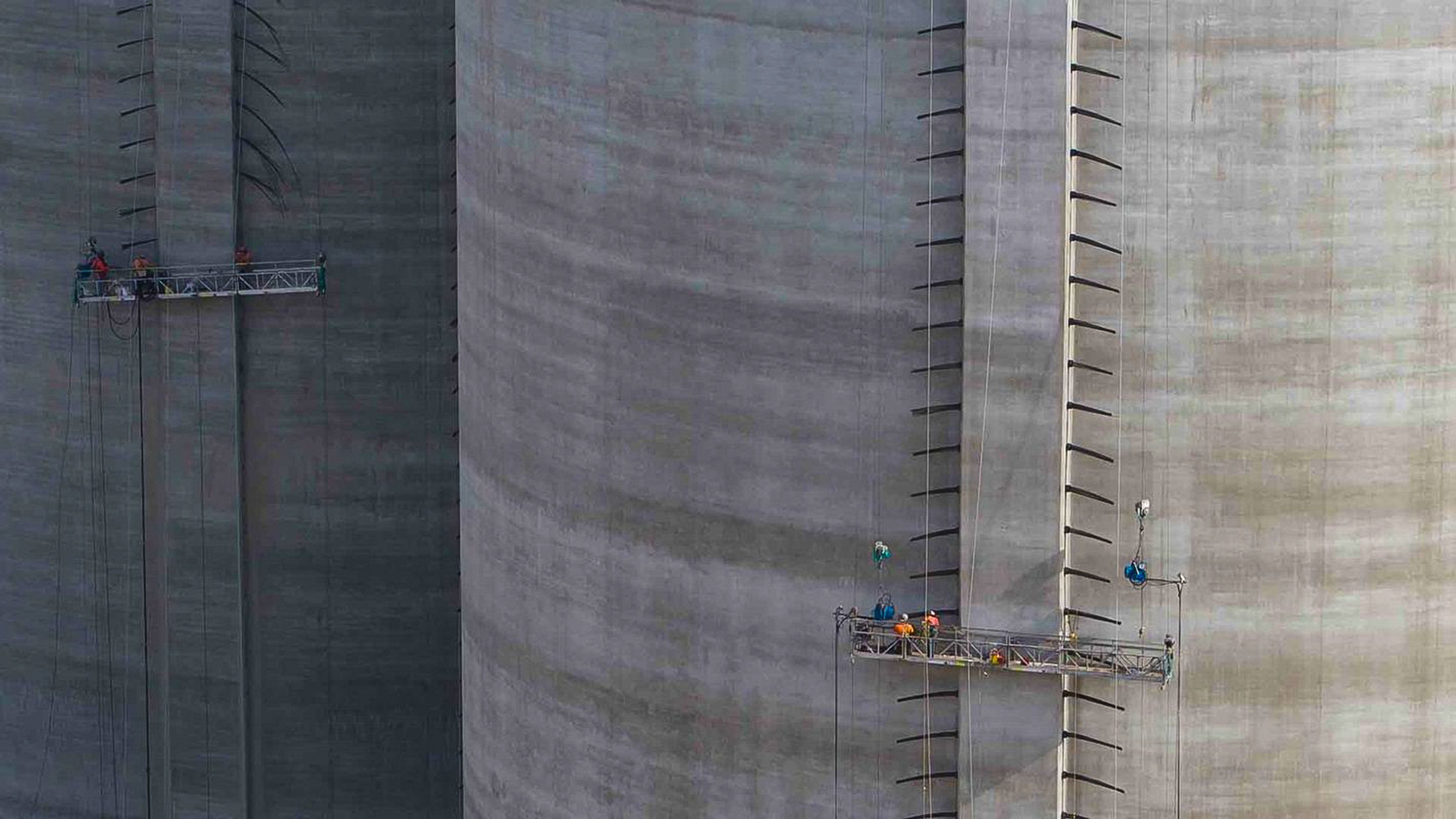 Silo at Holcim St Genevieve