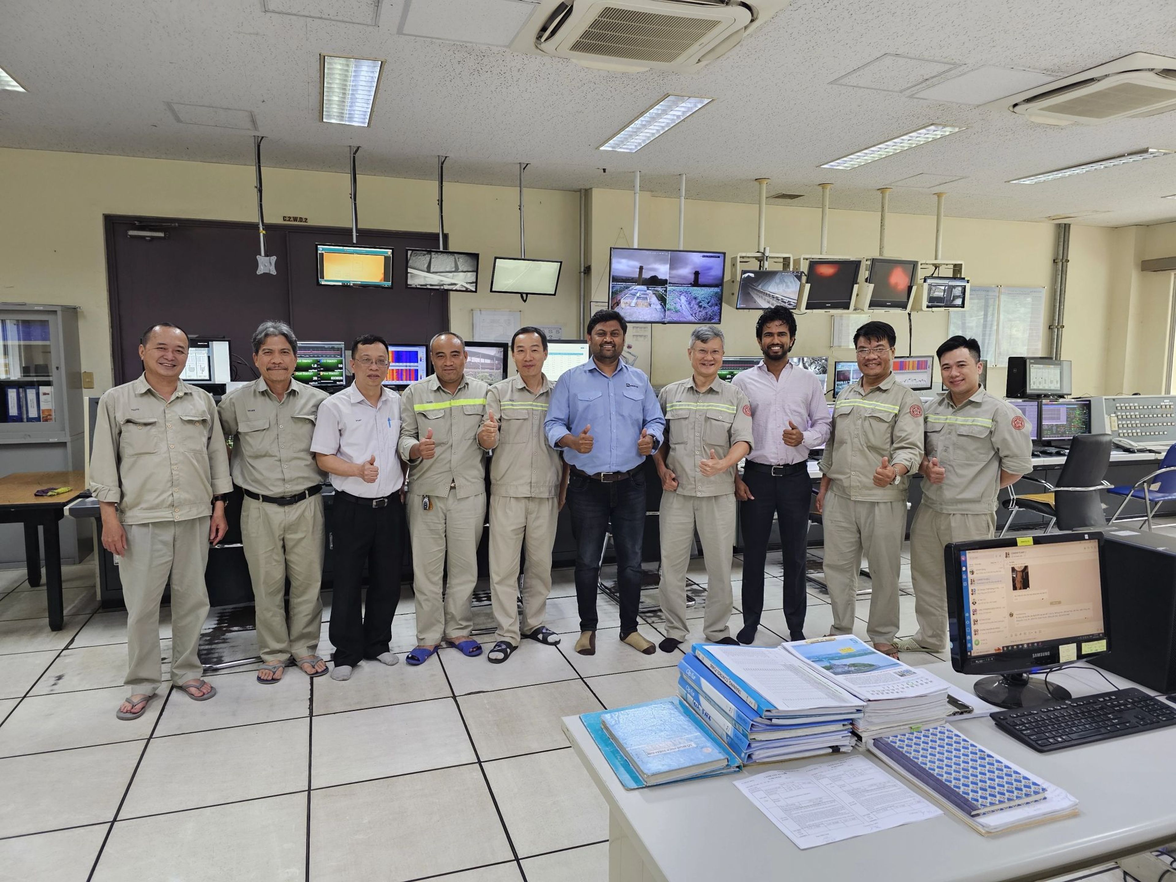 Commissioning of ECS/ProcessExpert® at Chinfon Cement