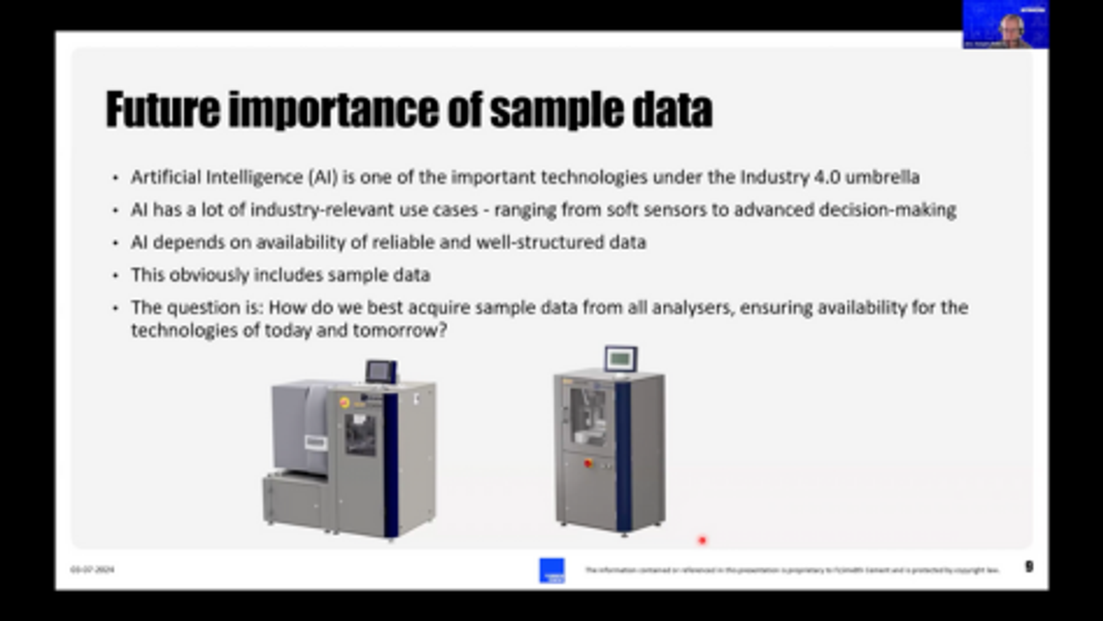 Future importance of Sample Data