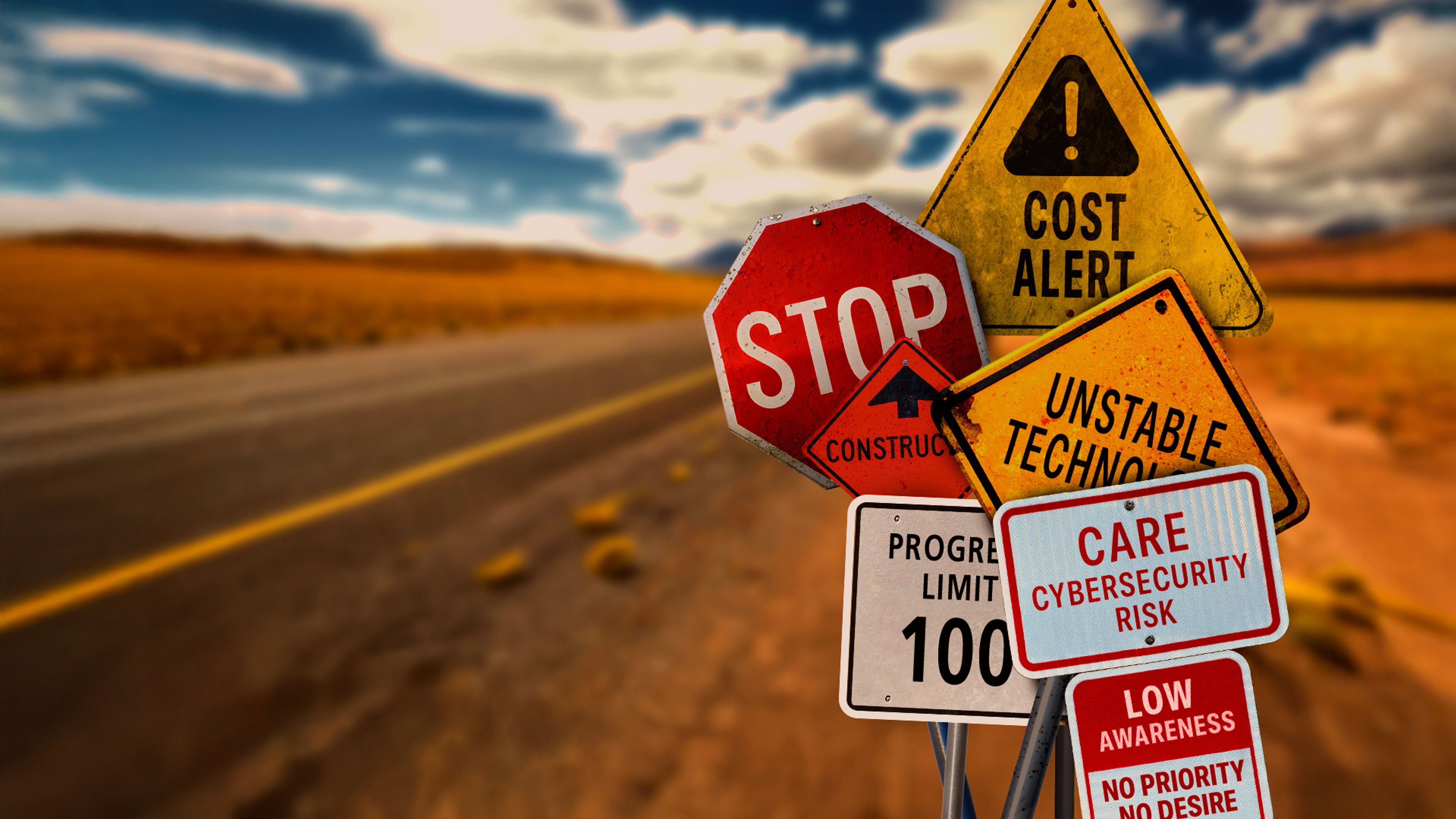 Cement plant control room 